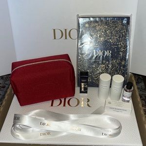 Dior Makeup Bag and Notebook